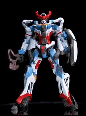 ガンプラ】ガンダム「ジークアクス」をエヴァ初号機カラーに塗っ